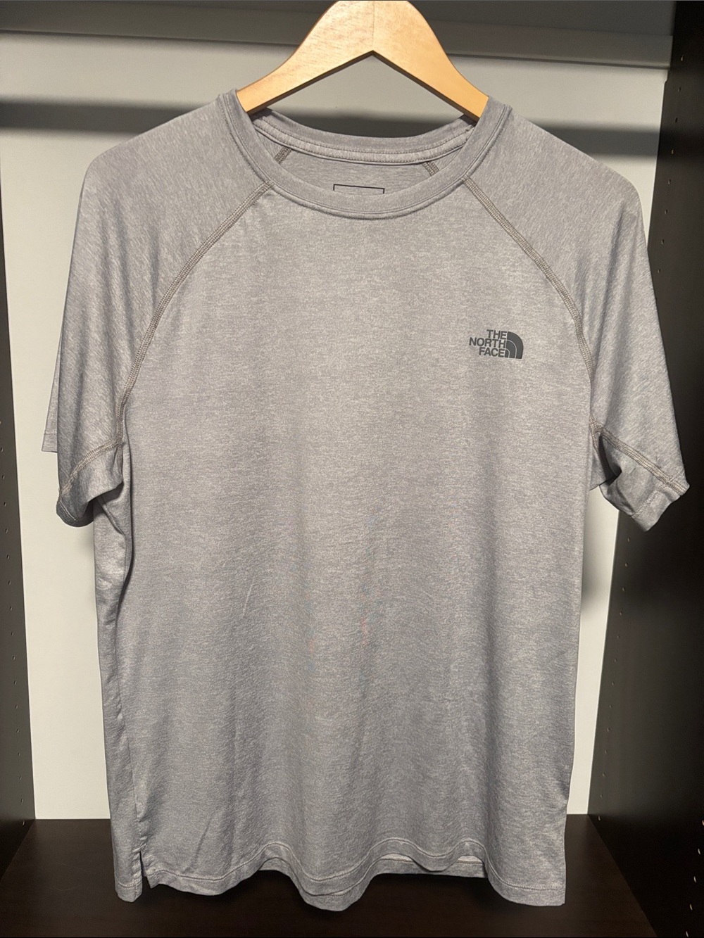 The North Face Men's Short Sleeve Crew Tee - Light Gray Heather